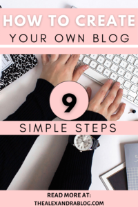 PIN FOR PINTEREST ON HOW TO START A BLOG