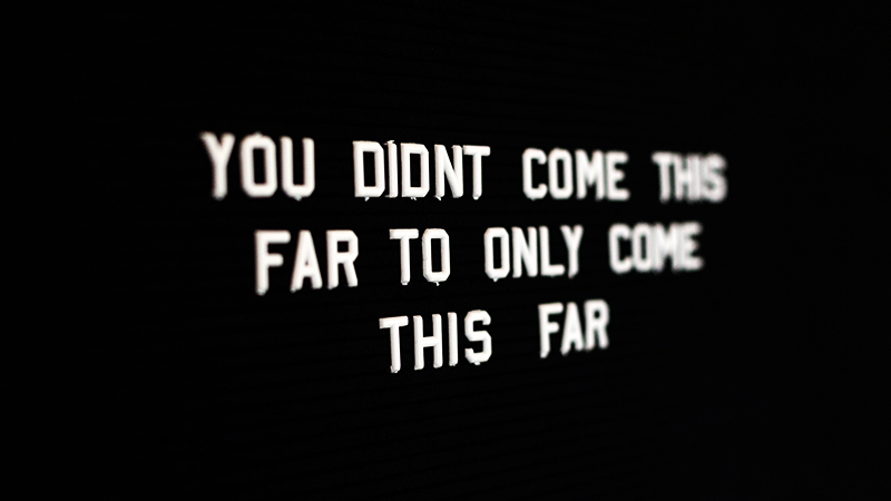 words to live by